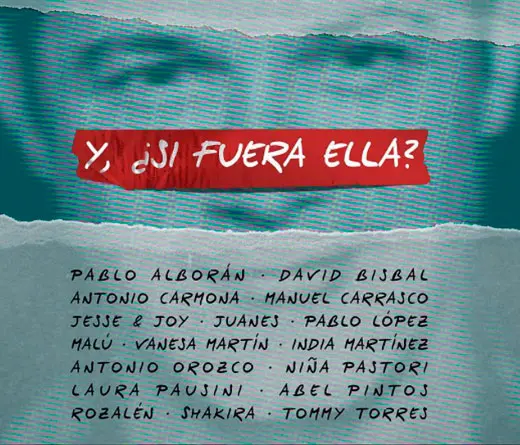As es el video Y Si Fuera Ella? de Alejandro Sanz, en el que cantan Alborn, Bisbal, Jesse & Joy, Juanes, y ms artistas. 